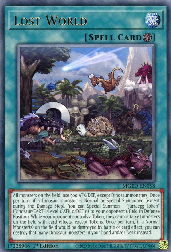 Lost World - MGED-EN058 - Rare - 1st Edition available at 401 Games Canada