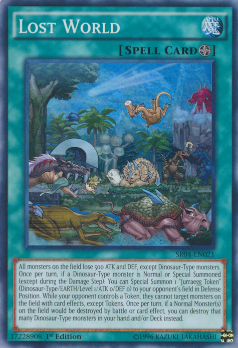 Lost World - SR04-EN021 - Super Rare - 1st Edition available at 401 Games Canada