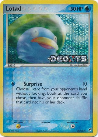 Lotad - 35/107 - Uncommon - Reverse Holo available at 401 Games Canada