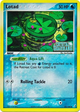 Lotad - 55/100 - Common - Reverse Holo available at 401 Games Canada