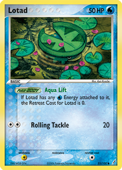 Lotad - 55/100 - Common available at 401 Games Canada