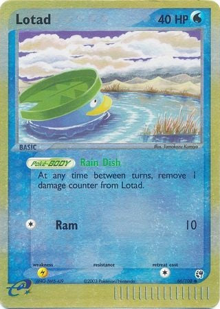 Lotad - 66/100 - Common - Reverse Holo available at 401 Games Canada