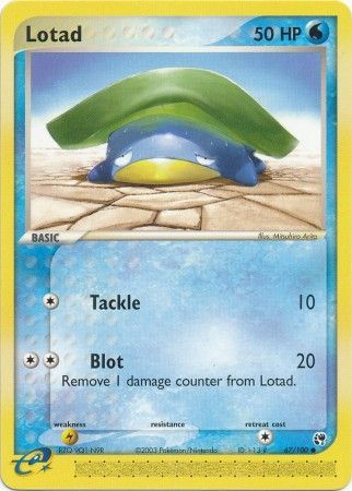 Lotad - 67/100 - Common available at 401 Games Canada