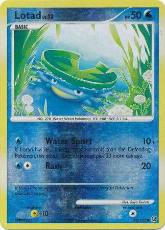 Lotad - 92/132 - Common - Reverse Holo available at 401 Games Canada