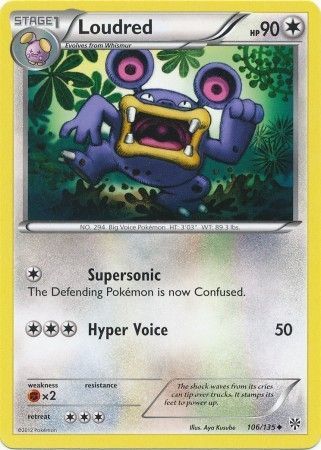 Loudred - 106/135 - Uncommon available at 401 Games Canada