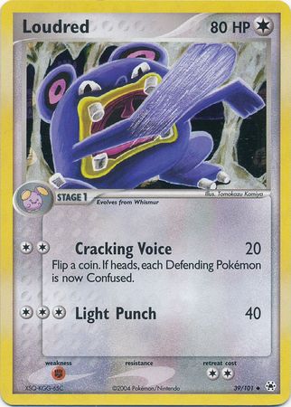 Loudred - 39/101 - Uncommon - Reverse Holo available at 401 Games Canada