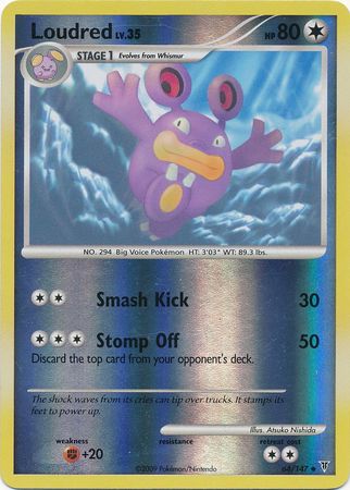 Loudred - 64/147 - Uncommon - Reverse Holo available at 401 Games Canada