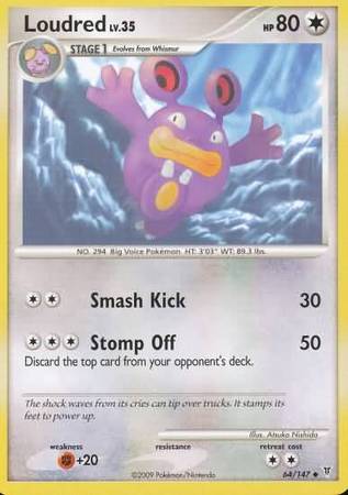 Loudred - 64/147 - Uncommon available at 401 Games Canada