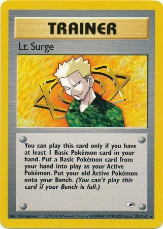 Lt. Surge - 101/132 - Rare - Unlimited available at 401 Games Canada