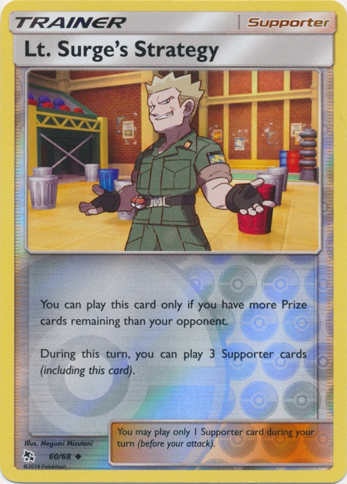 Lt. Surge's Strategy - 60/68 - Uncommon - Reverse Holo available at 401 Games Canada