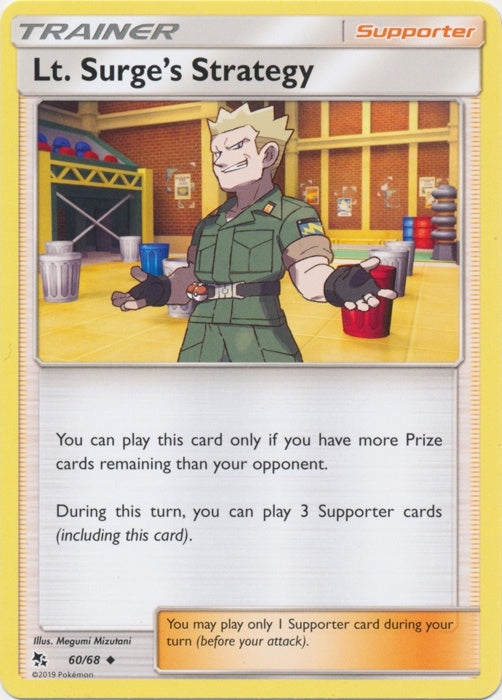 Lt. Surge's Strategy - 60/68 - Uncommon available at 401 Games Canada