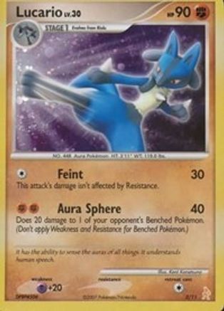 Lucario - 3/11 - Holo available at 401 Games Canada