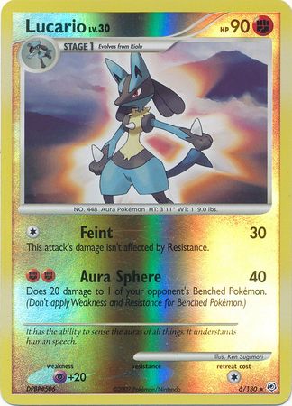 401 Games Canada - Lucario - 6/130 - Holo Rare - Reverse Holo 401 Games Canada - Lucario - 6/130 - Holo Rare - Reverse Holo