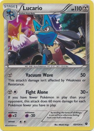 Lucario - 63/124 - Alternate Holo - Promo available at 401 Games Canada