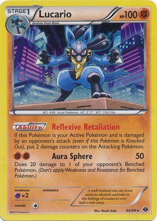 Lucario - 64/99 - Alternate Holo - Promo available at 401 Games Canada