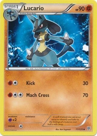 Lucario - 77/135 - Uncommon available at 401 Games Canada