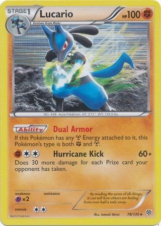 Lucario - 78/135 - Holo Rare available at 401 Games Canada