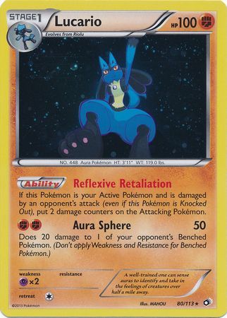 Lucario - 80/113 - Alternate Holo - Promo available at 401 Games Canada