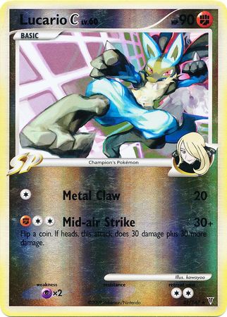 Lucario C - 31/147 - Rare - Reverse Holo available at 401 Games Canada