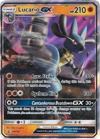 Lucario GX - SM100 - Promo available at 401 Games Canada