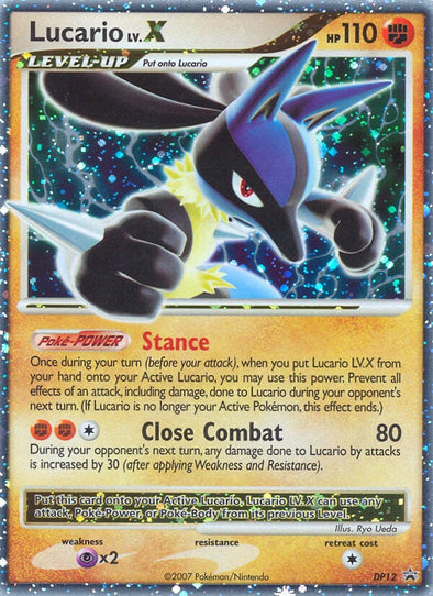 Lucario LV.X - DP12 - Ultra Rare available at 401 Games Canada