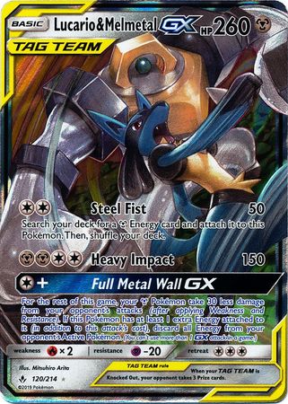 Lucario & Melmetal GX - 120/214 - Ultra Rare available at 401 Games Canada