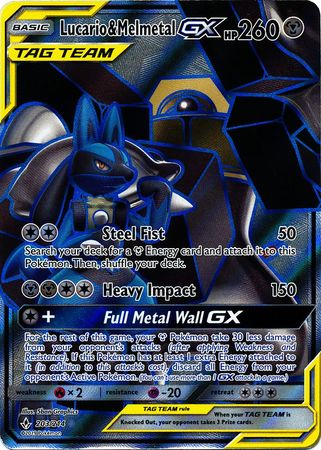 Lucario & Melmetal GX - 203/214 - Full Art Ultra Rare available at 401 Games Canada