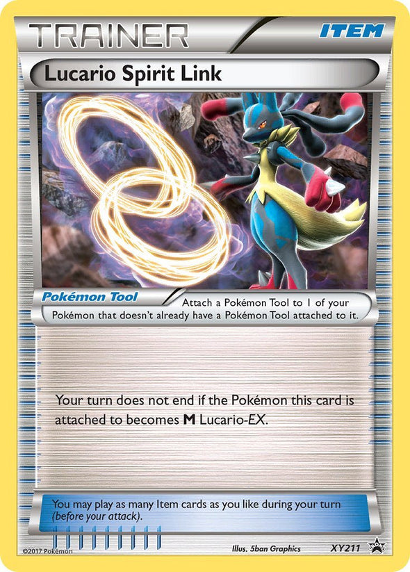 Lucario Spirit Link - XY211 - Promo available at 401 Games Canada