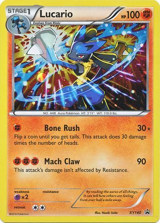 Lucario - XY140 - Holo Promo available at 401 Games Canada