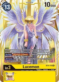 Lucemon - BT4-115 - Secret Rare available at 401 Games Canada