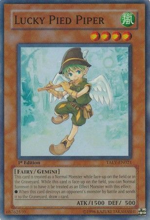 Lucky Pied Piper - TAEV-EN021 - Super Rare - 1st Edition available at 401 Games Canada