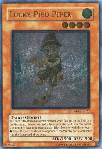 Lucky Pied Piper - TAEV-EN021 - Ultimate Rare - Unlimited available at 401 Games Canada