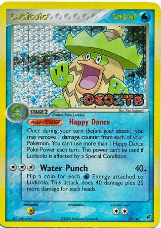 Ludicolo - 19/107 - Rare - Reverse Holo available at 401 Games Canada