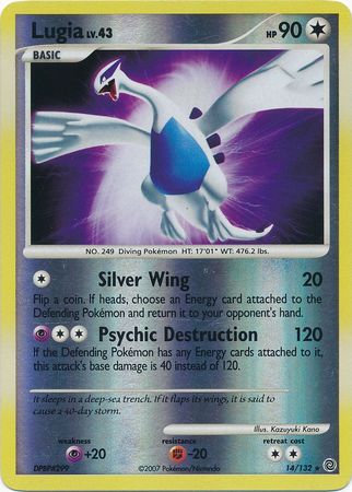 Lugia - 14/132 - Holo Rare - Reverse Holo available at 401 Games Canada