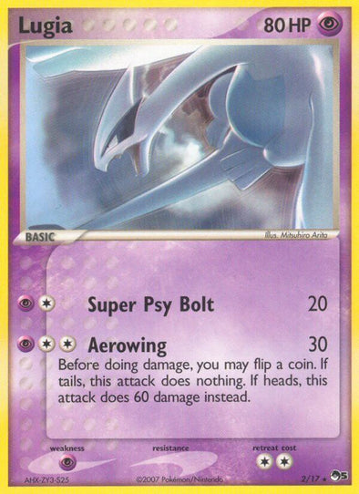 Lugia - 2/17 - Rare available at 401 Games Canada