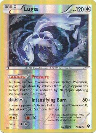 Lugia - 78/124 - Rare - Reverse Holo available at 401 Games Canada