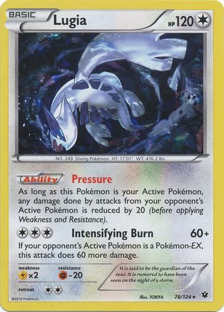 Lugia - 78/124 - Shattered Holo Rare - Theme Deck Exclusive available at 401 Games Canada