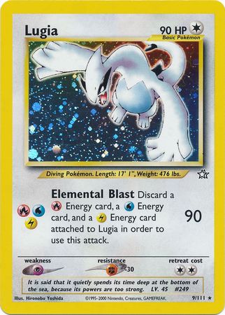 Lugia - 9/111 - Holo - Unlimited available at 401 Games Canada