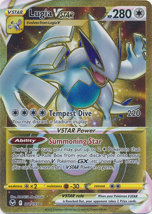 lugia vstar pokemon card value Silver tempest. Worth the trade ? : r/PokemonCardValue Colorless Rule Lugia VSTAR 139/195 - Silver