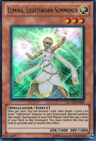 Lumina, Lightsworn Summoner - LCGX-EN247 - Ultra Rare - Unlimited available at 401 Games Canada