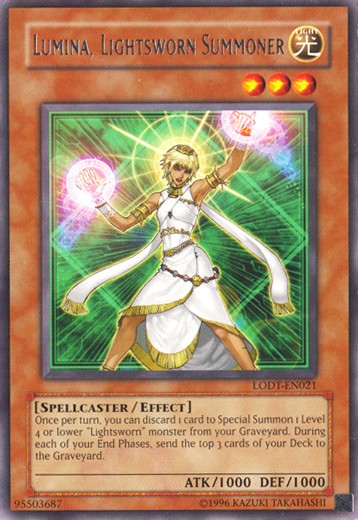 Lumina, Lightsworn Summoner - LODT-EN021 - Rare - Unlimited available at 401 Games Canada