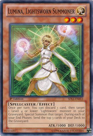 Lumina, Lightsworn Summoner - SDLI-EN012 - Common - 1st Edition available at 401 Games Canada