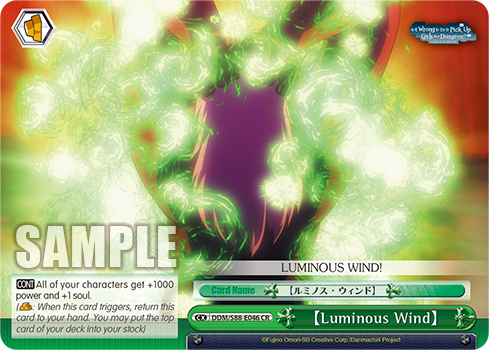 Luminous Wind (Climax Rare) available at 401 Games Canada