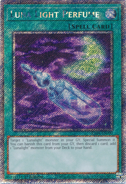 Luna Light Perfume (Platinum Secret Rare) - RA04-EN090 - Platinum Secret Rare - 1st Edition