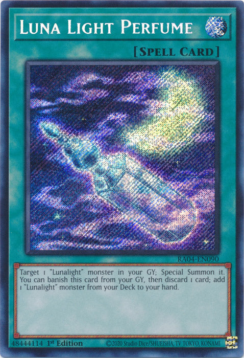Luna Light Perfume (Secret Rare) - RA04-EN090 - Secret Rare - 1st Edition