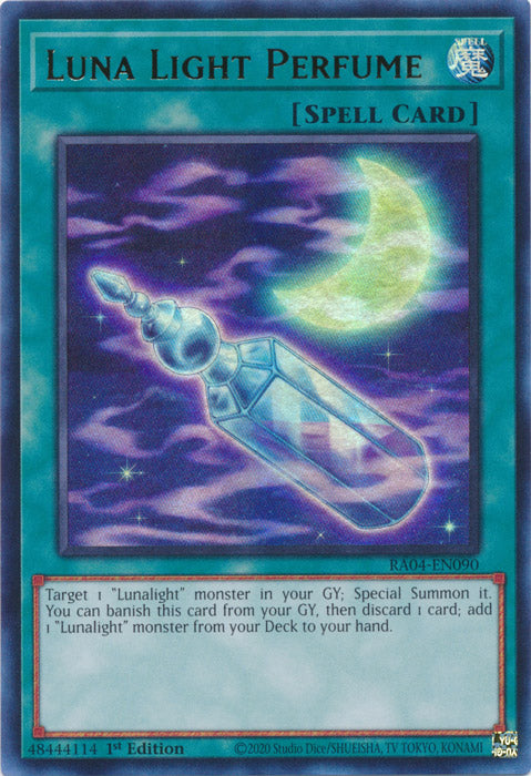 Luna Light Perfume (UR) - RA04-EN090 - Ultra Rare - 1st Edition