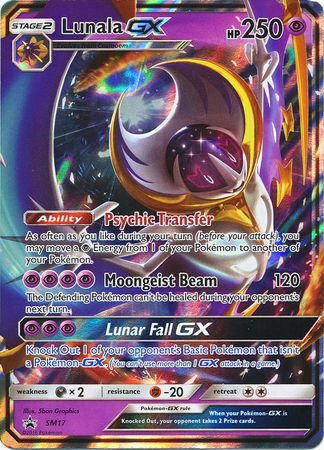 Lunala GX - SM17 - Promo available at 401 Games Canada