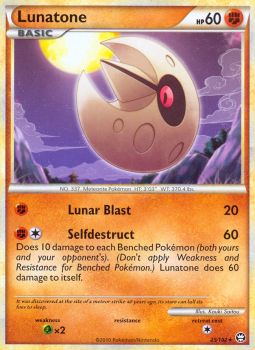 Lunatone - 25/102 - Rare available at 401 Games Canada