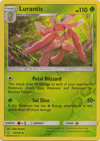 Lurantis - 16/236 - Uncommon - Reverse Holo available at 401 Games Canada