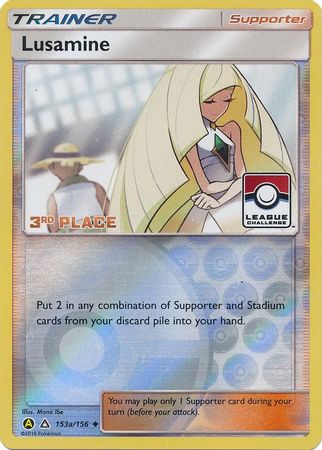 Lusamine - 153a/156 - League Promo (3rd Place) available at 401 Games Canada